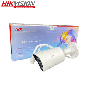 Pour <span class=keywords><strong>Hikvision</strong></span> DS-2CD2087G3-LI2UY/SL <span class=keywords><strong>ColorVu</strong></span> 8 MP Mini balle CCTV caméra IP de sécurité 40m Vision nocturne acusensed sirène intégrée - Product Image 1