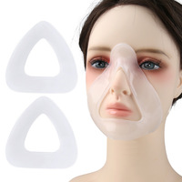 Coussinets de nez universels en gel nasal, évitent les fuites d'air, idéal pour réduire la pression et prévenir les irritations cutanées