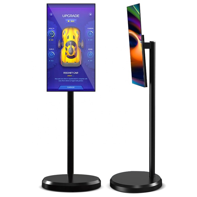 21.5- Inch Portable Mobile Tv Touch Screen Android Mini Tv Portable with Hdm1 Lcd Display 1080p Video
