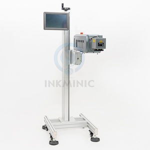 Machine de marquage laser UV à fibre CO2 volante 30W 40W 60W, source laser cohérente CRD BC pour tuyaux PVC PE, câbles et métaux - Product Image 2