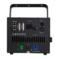 Luz Láser de Animación a Todo Color RGB AMG ART de 10 W, Clasificación IP56, Control DMX512/Art-Net, Programas Automáticos, Luces de Escenario para DJ Atenuables