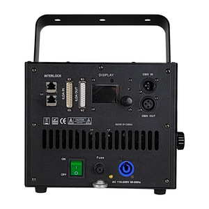 Luz Láser de Animación a Todo Color RGB AMG ART de 10 W, Clasificación IP56, Control DMX512/Art-Net, Programas Automáticos, Luces de Escenario para <span class=keywords><strong>DJ</strong></span> Atenuables - Product Image 3