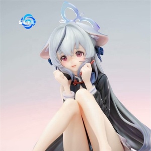 Cô gái xinh đẹp làm bằng tay Mô hình xe Đồ trang trí Lưu Trữ Màu Xanh lưu trữ tài liệu lưu trữ màu xanh chunyuan <span class=keywords><strong>xinnai</strong></span> tư thế ngồi - Product Image 2