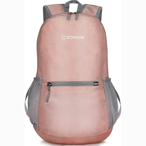 Échantillon gratuit Sac à dos pliable personnel Sac imperméable pliable Sac à dos de randonnée portable pour le camping et les vacances - Product Image 1