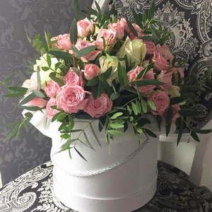 Hot Bán 3 cái/bộ Xi Lanh Florist Xách Tay Hộp Màu Đen Vòng Hoa Hat Hộp Hoa Hộp Quà Tặng - Product Image 6