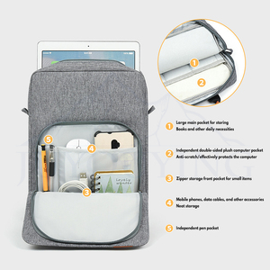 <span class=keywords><strong>Moko</strong></span>-Sacoche pour Macbook Pro 14 13 <span class=keywords><strong>Ipad</strong></span> Pro 13 M2, protection complète contre les éclaboussures, sacoche robuste pour ordinateur portable - Product Image 5