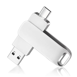High Speed Metal Type C USB Flash Drive Dual Interface For Phone Android Computer Large Capacity 1TB <b>2TB</b> 16TB U Disk - Product Image 1