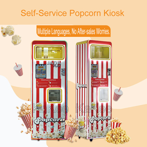 工場カスタマイズ自動熱風完全ポップコーン自動機コイン式フレーバーポップコーンメーカー形状製品を購入 - Product Image 5