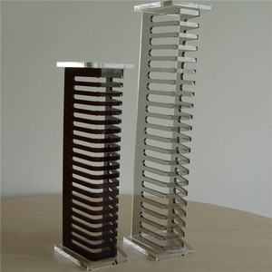 بيع بالجملة مخصص الاكريليك سي دي في دي حامل وسائل الإعلام عرض موقف القضية لخزانة - Product Image 2