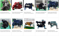 Moteur HOWO WD12 WD10 WD615 4.7 personnalisable pour moteurs marins