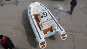 <span class=keywords><strong>Bote</strong></span> de Pesca de Fibra de Vidrio de 13 Pies, Botes Inflables de PVC 390, Botes RIB - Product Image 6