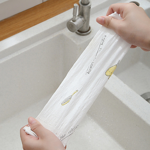 FF2845卸売用再利用可能な食器用タオルラグ掃除用ワイプ使い捨てクリーニング布ウェットドライキッチンペーパータオルロール - Product Image 5