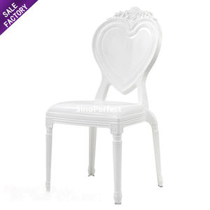 Silla de Plástico Blanca de Alta Calidad para Restaurante, Bodas, Eventos, Silla de Resina Blanca para Eventos, Bodas y Fiestas al Aire Libre - Product Image 1