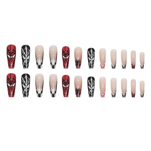 Suministros para <span class=keywords><strong>uñas</strong></span> Productos <span class=keywords><strong>de</strong></span> belleza Prensa en las <span class=keywords><strong>uñas</strong></span> Venta al por mayor Ballet largo <span class=keywords><strong>Halloween</strong></span> Spider Man Usable Puntas <span class=keywords><strong>de</strong></span> <span class=keywords><strong>uñas</strong></span> acrílicas artificiales - Product Image 5