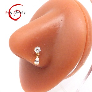Gaby-Anillo <span class=keywords><strong>de</strong></span> <span class=keywords><strong>Plata</strong></span> <span class=keywords><strong>de</strong></span> Ley 925 con forma <span class=keywords><strong>de</strong></span> L para mujer, piercing para la <span class=keywords><strong>nariz</strong></span>, joyería para el cuerpo - Product Image 5
