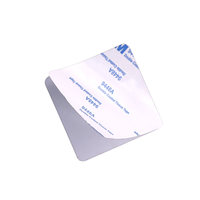 Cartes RFID en acrylique, plaques NFC 60MM, autocollants acryliques étanches avec puce, cartes de revue RFID, cartes NFC