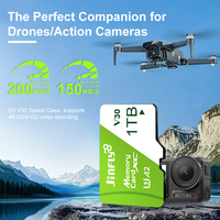 Fábrica de China, venta al por mayor, grabadora de tarjeta Tf Sd de alta velocidad, 1TB, tarjeta de memoria de gran capacidad V30 A2 Max 200 MB/s para juegos de Drones
