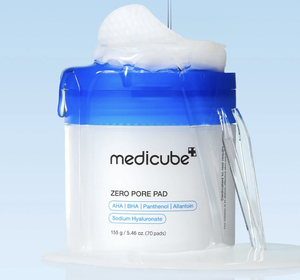 NOUVEAU MEDICUBE Zero Pore Mild Pad 2.0 70pcs 155g - Pads tonifiants revitalisants pour la peau avec acide hyaluronique et vitamine C pour les peaux sensibles - Product Image 3