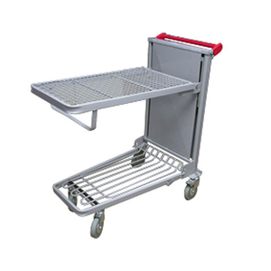 Carrello <span class=keywords><strong>a</strong></span> Molla <span class=keywords><strong>per</strong></span> Supermercati, Non È Necessario Incurvarsi <span class=keywords><strong>per</strong></span> Spostare e Ordinare Merci, Stile Regalo - Product Image 2