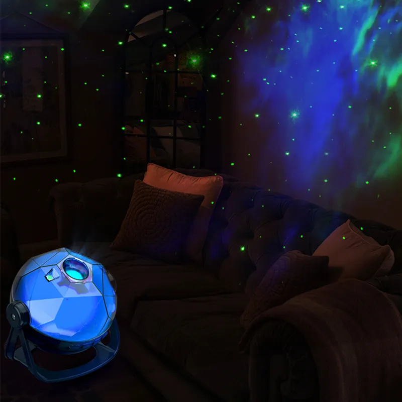 Sıcak satış küresel LED renkli yıldız yıldızlı işık Planetarium projektör Galaxy projektör
