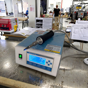 Ultraschalls ch neider GA-3802 Ultraschalls ch neider Ultraschalls chneide maschine prüft Ausrüstung für PU-Leder - Product Image 3