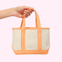 Petit sac à main en coton Hobo de qualité supérieure Mini sac fourre-tout en toile avec poignée en cuir PU