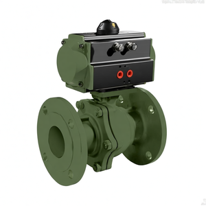 Válvula Neumática de Bola de Dos Vías COVNA con Posicionador Modulante de 4-20 mA, Sellado ANSI, Acero Inoxidable, Envío Rápido - Product Image 2