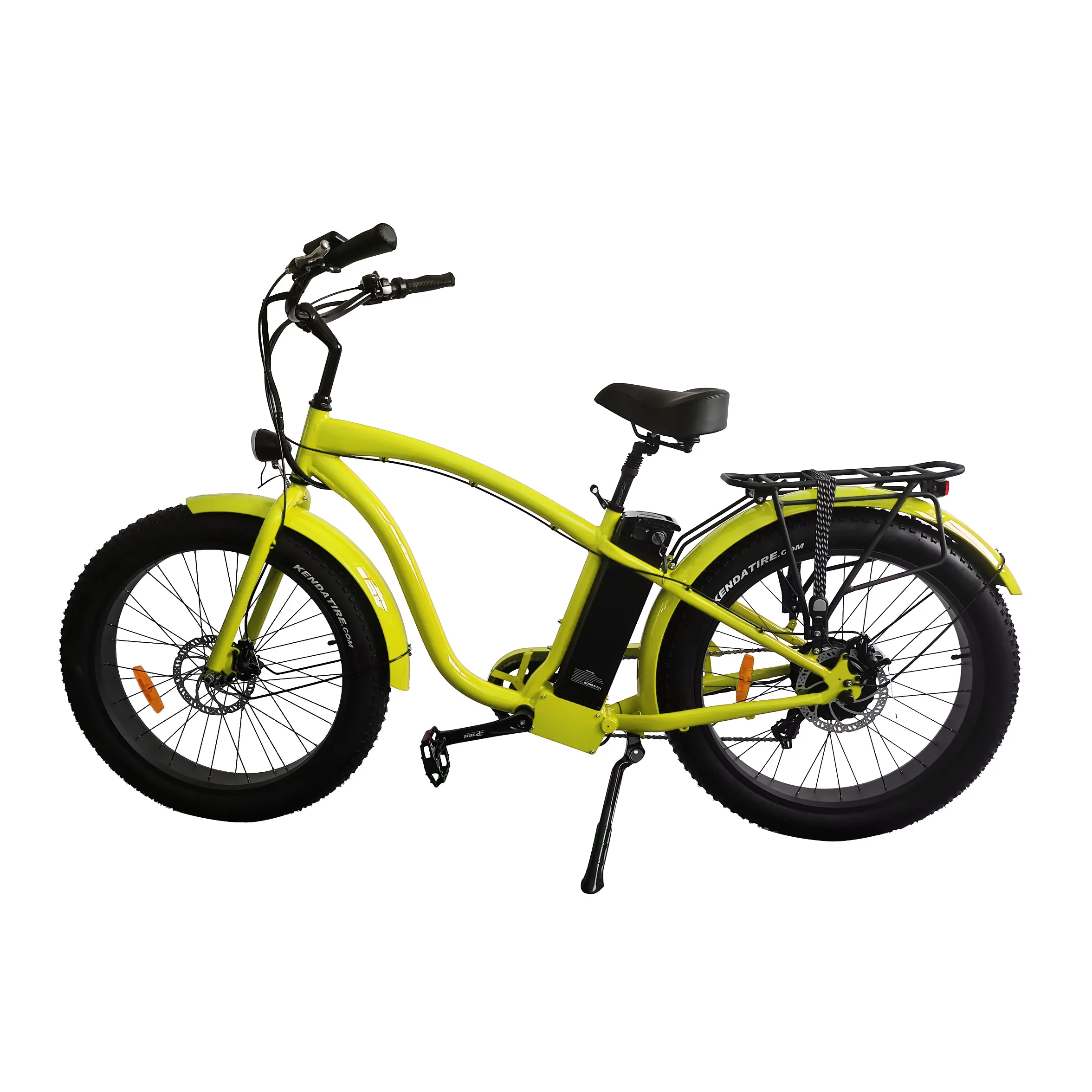 Mid Drive Cargo Ebike 21AH Pin Đầy Đủ Treo Xe Đạp Điện 26 Inch Chất Béo Lốp Xe Đạp Leo Núi Chu Kỳ Điện