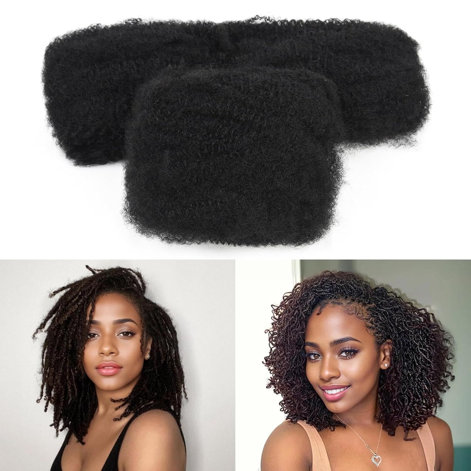 Produits tresses en crochet épaisses Premium pour des coiffures