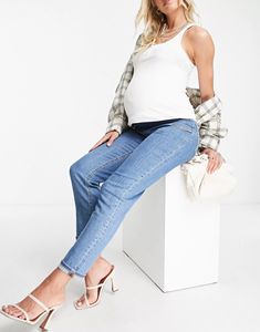 Jeans <span class=keywords><strong>de</strong></span> maternité pour femmes enceintes, pantalons d'allaitement - Product Image 5