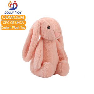 कस्टम 25 सेमी 35 सेमी 45 सेमी नरम बनी हुई प्लसी पी कपास बच्चे सो रहे खरगोश प्लग खिलौने - Product Image 3