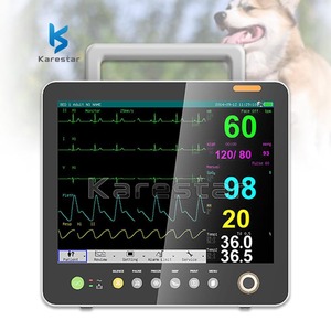 High Quality <strong>Animal</strong> Use Veterinary Vital Signs <strong>Monitor</strong> Etco2 <strong>Monitor</strong> 15 Inch 6 Parameter Patient <strong>Monitor</strong> Multi-parameter