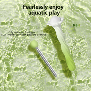 Vibrador de Doble Cabezal para Clítoris y Punto G Vaginal con 10 Frecuencias, Recargable por USB, Resistente al Agua IPX7, para Orgasmo Femenino - Product Image 4