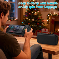 Étui rigide en EVA pour ROG Xbox Ally X - Étui de rangement noir antichoc et étanche pour console portable et accessoires