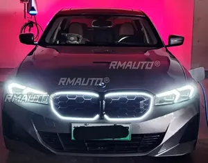 กระจังหน้า LED สำหรับ BMW ซีรีส์ 3 I3 ปี 2022-2024 ชิ้นส่วนตกแต่งกันชนหน้ารถยนต์ กระจังหน้า LED อุปกรณ์ตกแต่งรถยนต์ - Product Image 5