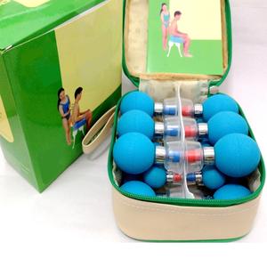 핫 세일 12 컵 실버 자기 지압 부항 요법 한약 바디 테라피 프리미엄 품질 부항 - Product Image 4