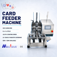 Machine d'alimentation de cartes haute vitesse 500 cartes/min, erreur de comptage de 0,01 %, moteur servo, traçabilité MCS