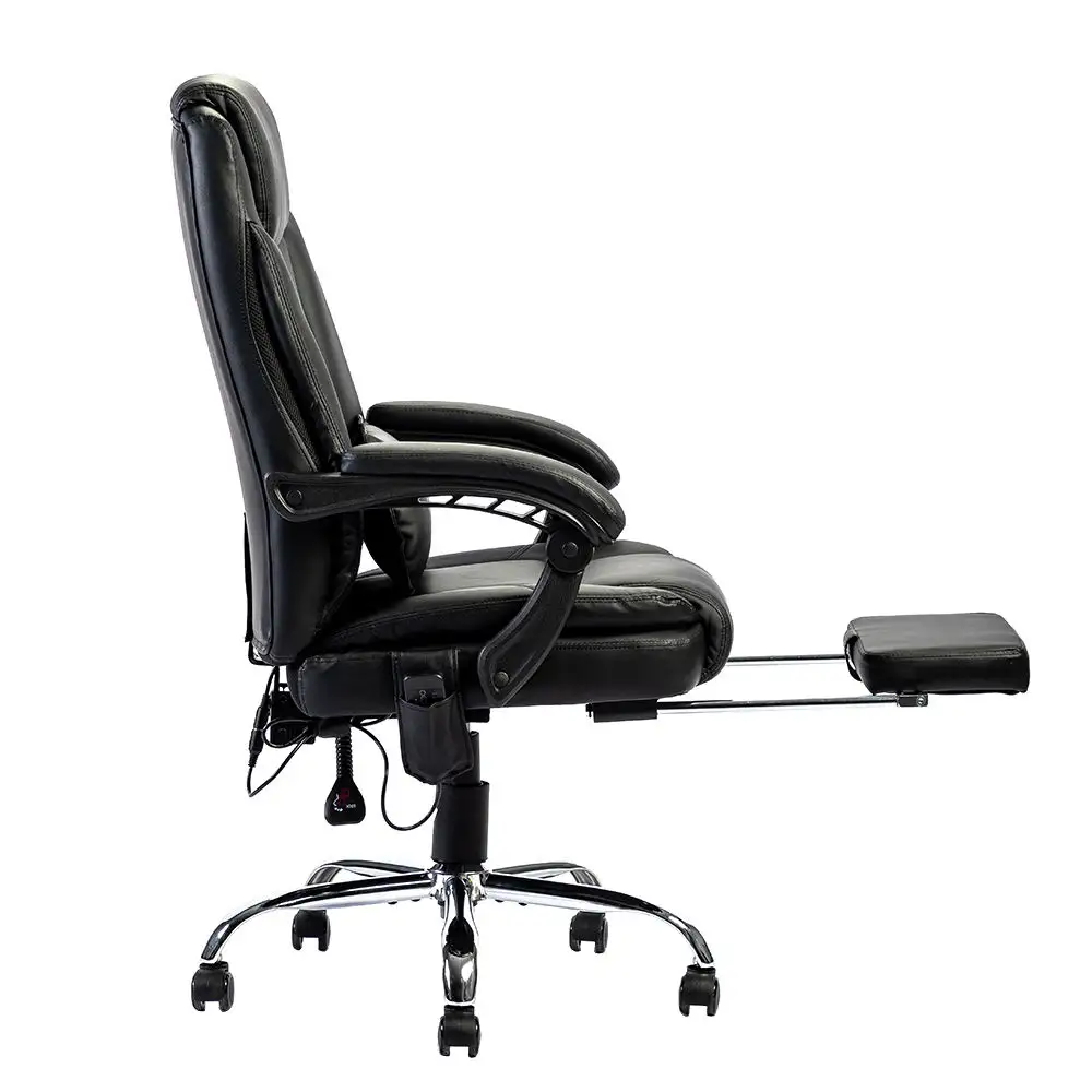 Cadeira de massagem recline de couro pu, garantia de qualidade, gerenciamento de boss, corpo inteligente, escritório, gravidade zero