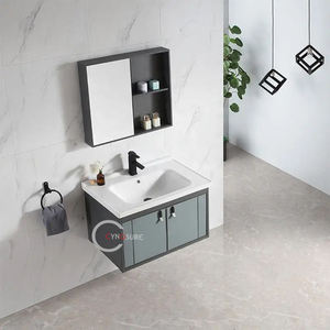 ชุดอ่างล้างมือสไตล์ยุโรปทันสมัย,อ่างล้างมือเซรามิกอ่างล้างมือสำหรับโรงแรมเฟอร์นิเจอร์ภายในบ้านโต๊ะเครื่องแป้งในห้องน้ำ - Product Image 4