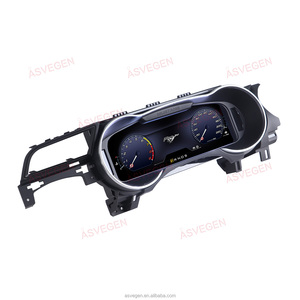 2015-2021 Xe đo đường xe kỹ thuật số Bảng điều khiển thông minh hiển thị bảng điều khiển tốc độ hiển thị cụ với 12.3 "Màn hình <span class=keywords><strong>LCD</strong></span> - Product Image 1