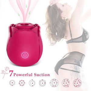 Vibrateur suceur Rose, jouet sexuel pour femmes, stimulateur vaginal, clitoridien et des mamelons, vibrateur point G, jouets sexuels pour <span class=keywords><strong>couples</strong></span> adultes - Product Image 6