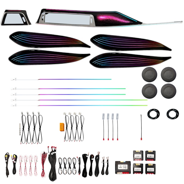 Upgrade Kit  Dynamic Car Ambient Light Line Style  LED  Suitable for BMW 3 Series 2013-2019 F30 F34 F35 4 Series F32 F33 F36