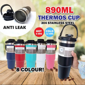 <span class=keywords><strong>Taza</strong></span> Térmica de Acero Inoxidable de 30 oz con Asa, Termo para Exteriores, <span class=keywords><strong>Taza</strong></span> Aislada, Éxito de Ventas al por Mayor en EE. UU. - Product Image 4