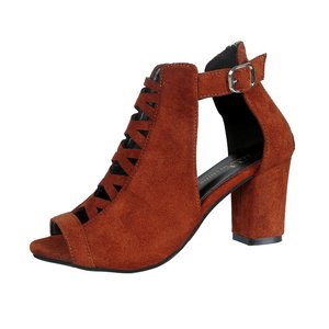 Chaussures Femme - Sandales élégantes à bout carré avec semelle souple et matériaux de haute qualité - Product Image 1