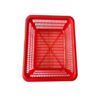 Panier de rangement empilable et durable pour fruits et légumes PP Organisateur de cuisine coloré avec design fonctionnel Utilisation à la ferme du marché