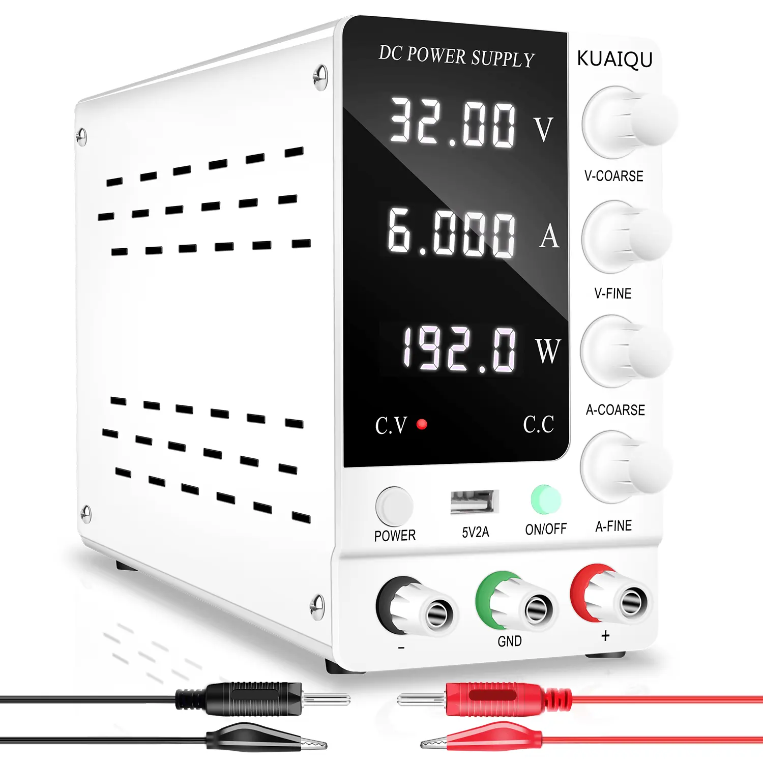 KUAIQU SPS-C3206 32 V 6 A 30 V 5 A einstellbare Schaltstromversorgung Spannungsregler-System elektrische Wartung Gleichstromversorgung