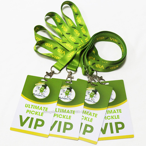 Factory Promotional Gifts Lanyard for Sublimation Custom Logo Lanyard and VIP ID Card Holder Set
