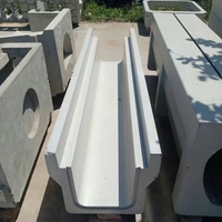 Moule en acier pour béton préfabriqué coulé à l'humide, coffrage pré-moulé pour boîte de drainage, égout en forme de U, conduit de drainage, modèle de coque