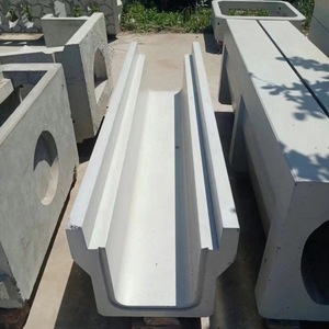 Moule en acier pour béton préfabriqué coulé à l'humide, coffrage pré-moulé pour boîte de drainage, égout en forme de U, conduit de drainage, modèle de coque - Product Image 5