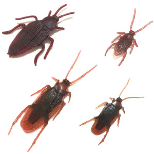 Juguete de Broma para el Día de los Inocentes y Halloween, Simulación de Insectos Falsos, Insectos de Plástico Realistas, Cucaracha - Product Image 2